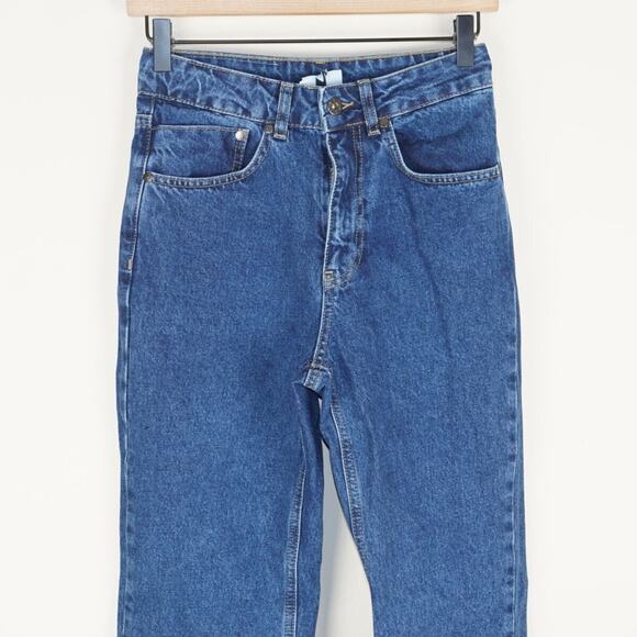 The Ragged Priest High Rise Tapered Leg Mom Blue Jeans Womens Sz 24 - Picture 2 of 6
